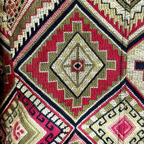 Vintage Silverado Tapestry Jacket Native American Print Made in USA - Picture 6 of 11